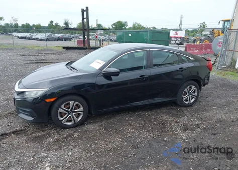 2016 Honda Civic Lx из США, поврежденный, VIN 19XFC2F50GE052519